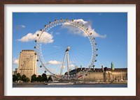 Framed London Eye, Amusement Park, London, England