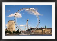 Framed London Eye, Amusement Park, London, England