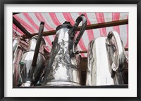 Framed Pots and Pans, Portobello Road Market, Notting Hill, London, England