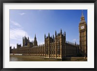 Framed UK, London, Big Ben and Houses of Parliament