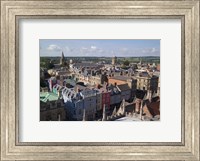 Framed High Street and Christchurch College, Oxford, England