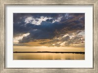 Framed Evening light at West Kirby, Wirral, England