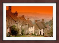 Framed Shaftesbury, Gold Hill, Dorset, England