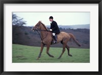 Framed Horseback riding, Leicestershire, England