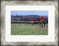 Framed Quorn Fox Hunt, Leicestershire, England