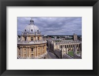 Framed Radcliffe Camera and All Souls College, Oxford, England