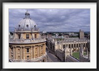 Framed Radcliffe Camera and All Souls College, Oxford, England