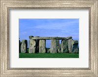 Framed Abstract of Stones at Stonehenge, England