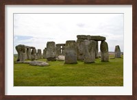 Framed Stonehenge Monument, England