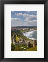 Framed Scarborough Castle, Scarborough, North Yorkshire, England