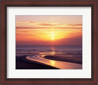 Framed Sunset, Blackpool, Lancashire, England
