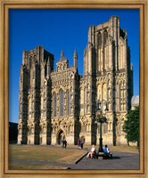 Framed Wells Cathedral, Somerset, England