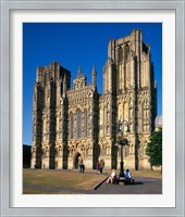 Framed Wells Cathedral, Somerset, England