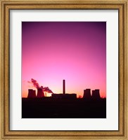 Framed Coal Fired Power Station, Warrington, Cheshire, England
