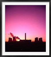 Framed Coal Fired Power Station, Warrington, Cheshire, England