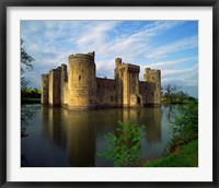 Framed Bodiam Castle, Sussex, England