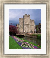 Framed River Stour, Canterbury, Kent, England