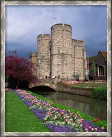 Framed River Stour, Canterbury, Kent, England