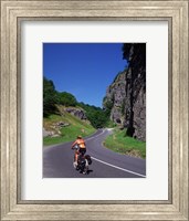 Framed Cheddar Gorge, Somerset, England