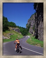 Framed Cheddar Gorge, Somerset, England