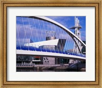 Framed Lowry Centre, Art Gallery, Salford Quays, Manchester, England