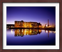 Framed Albert Dock, Liverpool, Merseyside, England