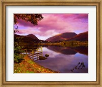 Framed Grasmere in The Lake District, Cumbria, England