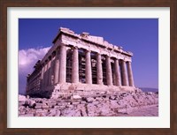Framed Parthenon on the Acropolis, Ancient Greek Architecture, Athens, Greece