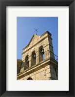 Framed Agios Nikolaos Church Bell Tower, Zakynthos, Ionian Islands, Greece