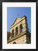 Framed Agios Nikolaos Church Bell Tower, Zakynthos, Ionian Islands, Greece
