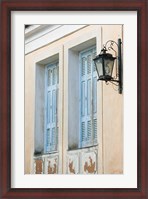 Framed Building Detail, Manolates, Samos, Aegean Islands, Greece