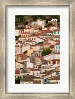 Framed Buildings of Ano Vathy Village, Vathy, Samos, Aegean Islands, Greece