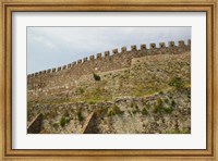 Framed Byzantine Fortress, Lesvos, Mithymna, Northeastern Aegean Islands, Greece
