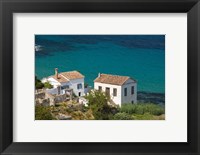 Framed Greece, Aegean Islands, Samos, Kalami Beach Houses