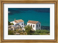 Framed Greece, Aegean Islands, Samos, Kalami Beach Houses
