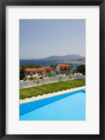 Framed Greece, Aegean Islands, Samos, Resort Pool