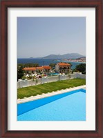 Framed Greece, Aegean Islands, Samos, Resort Pool