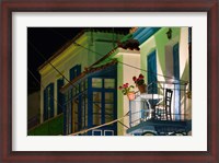 Framed Greece, Aegean Islands, Samos, Waterfront home