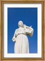 Framed Greece, Aegeans, LESVOS, Mytilini, Sappho statue