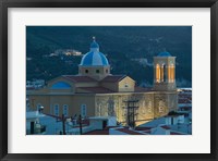 Framed Town Church, Kokkari, Samos, Aegean Islands, Greece