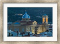 Framed Town Church, Kokkari, Samos, Aegean Islands, Greece