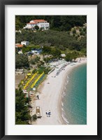 Framed Tsamadou Beach, Kokkari, Samos, Aegean Islands, Greece