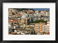 Framed Viewed from Western Hills, Lesvos, Mithymna, Northeastern Aegean Islands, Greece