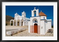 Framed Church in Small Town of Dryos, Paros, Greece