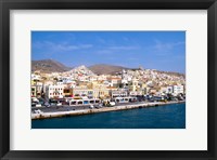Framed Greek Island of Siros, Greece
