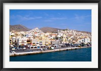 Framed Greek Island of Siros, Greece
