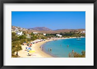 Framed Krios Beach, Paros, Greece