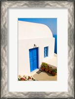 Framed White House, Oia, Santorini, Greece