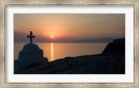 Framed Greece, Mykonos, Hora, Greek Orthodox church