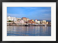 Framed Old Harbor, Chania, Crete, Greece